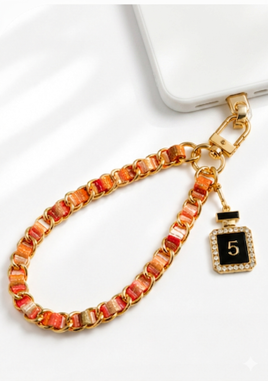 Luxury Phone Chain Wristlet
