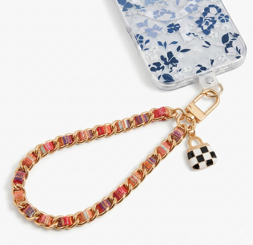 Luxury Phone Chain Wristlet