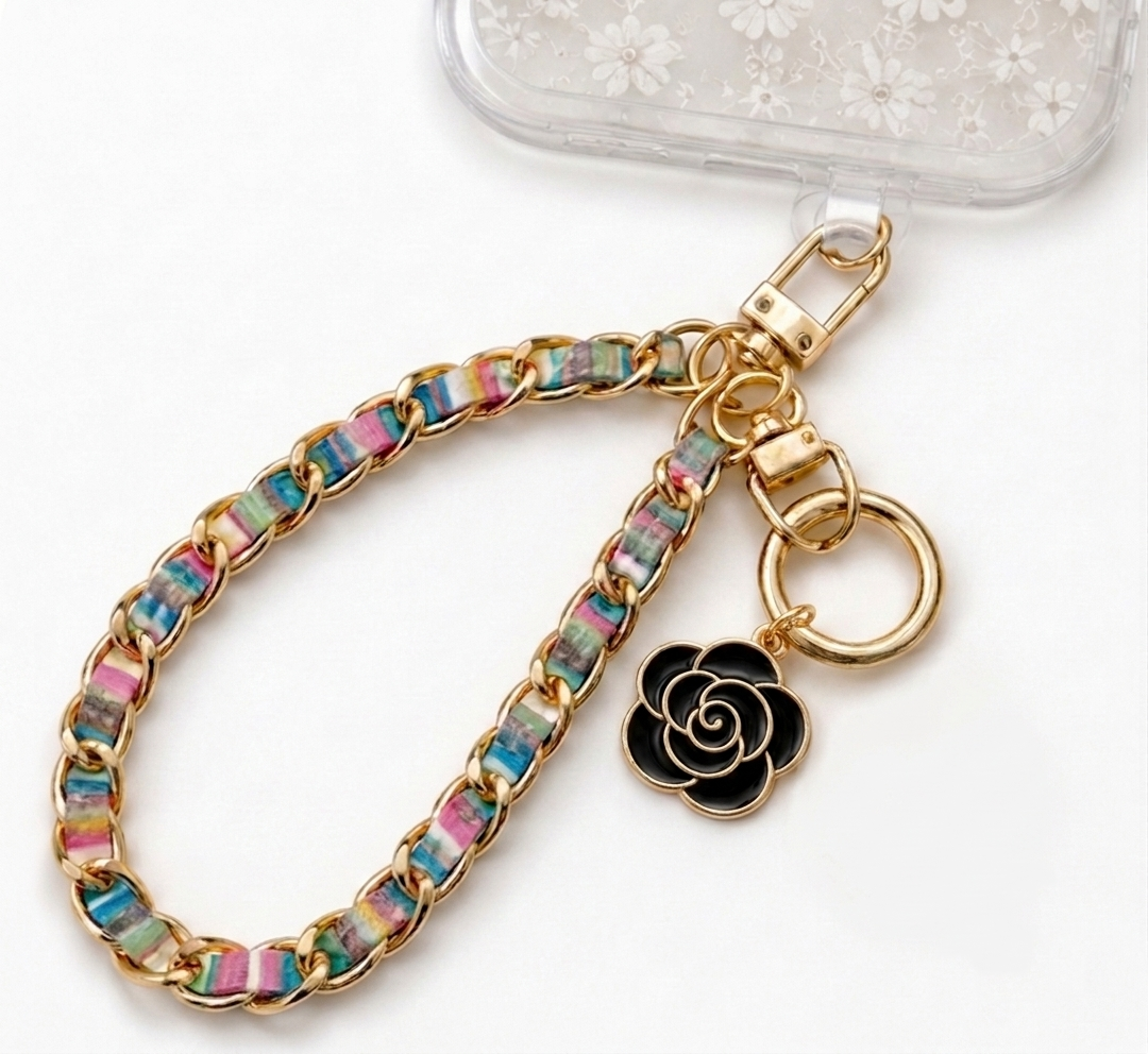 Luxury Phone Chain Wristlet